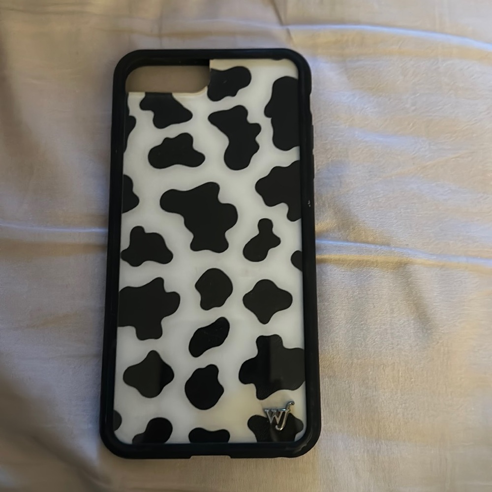 iphone 8plus cow print wildflower case!